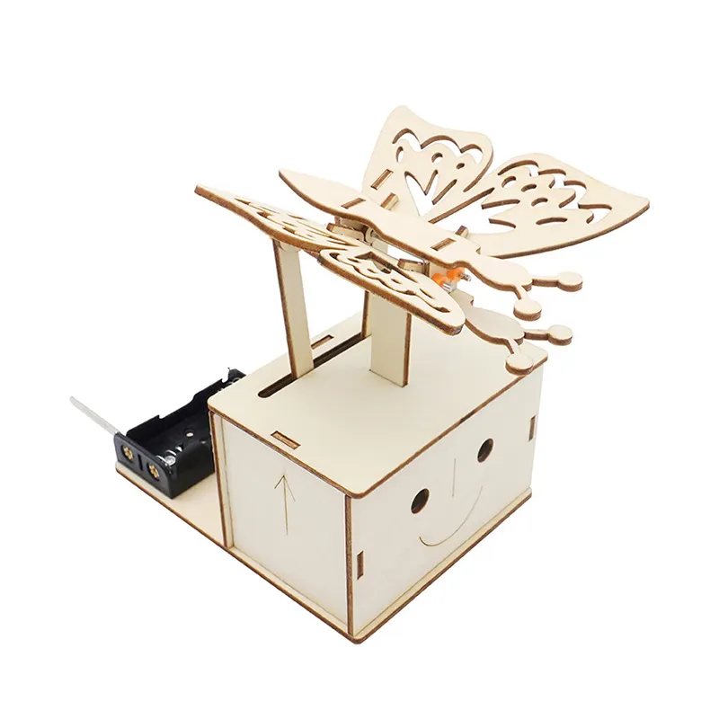 Đồ chơi lắp ghép bằng gỗ hình cánh bướm DIY-185