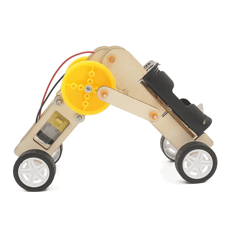 Đồ chơi lắp ghép thông minh bằng gỗ mô hình Con sâu laser robot DIY-086