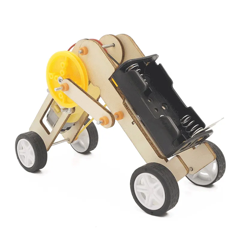 Đồ chơi lắp ghép thông minh bằng gỗ mô hình Con sâu laser robot DIY-086