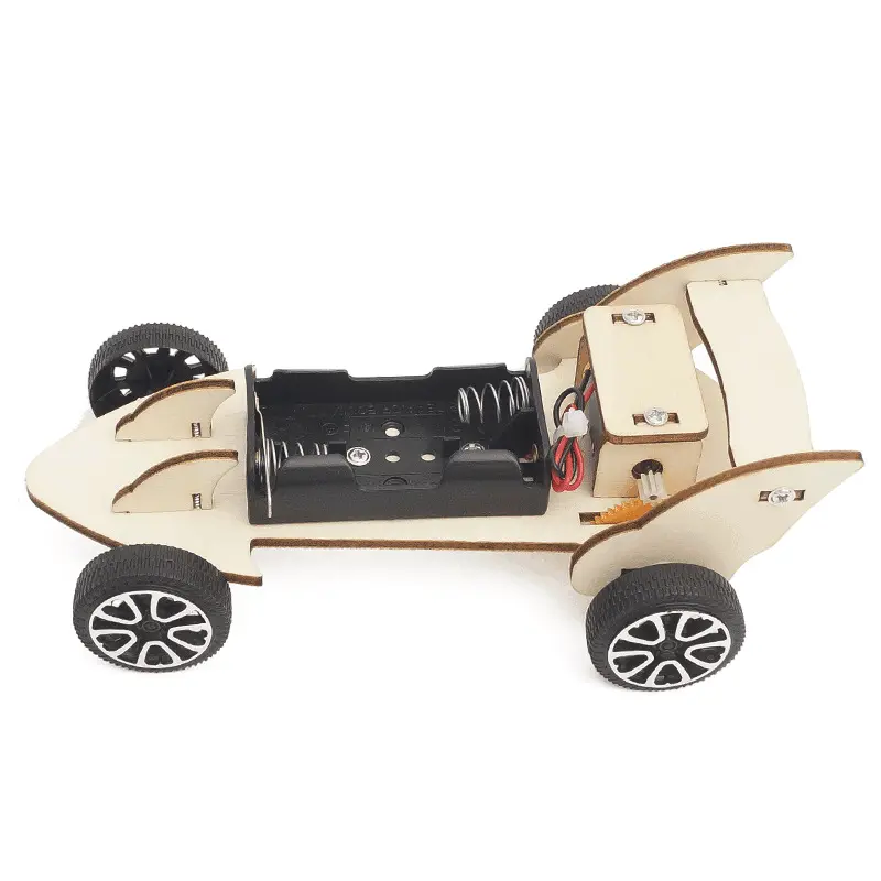 Đồ chơi lắp ghép thông minh bằng gỗ mô hình Xe đua 3D DIY-134