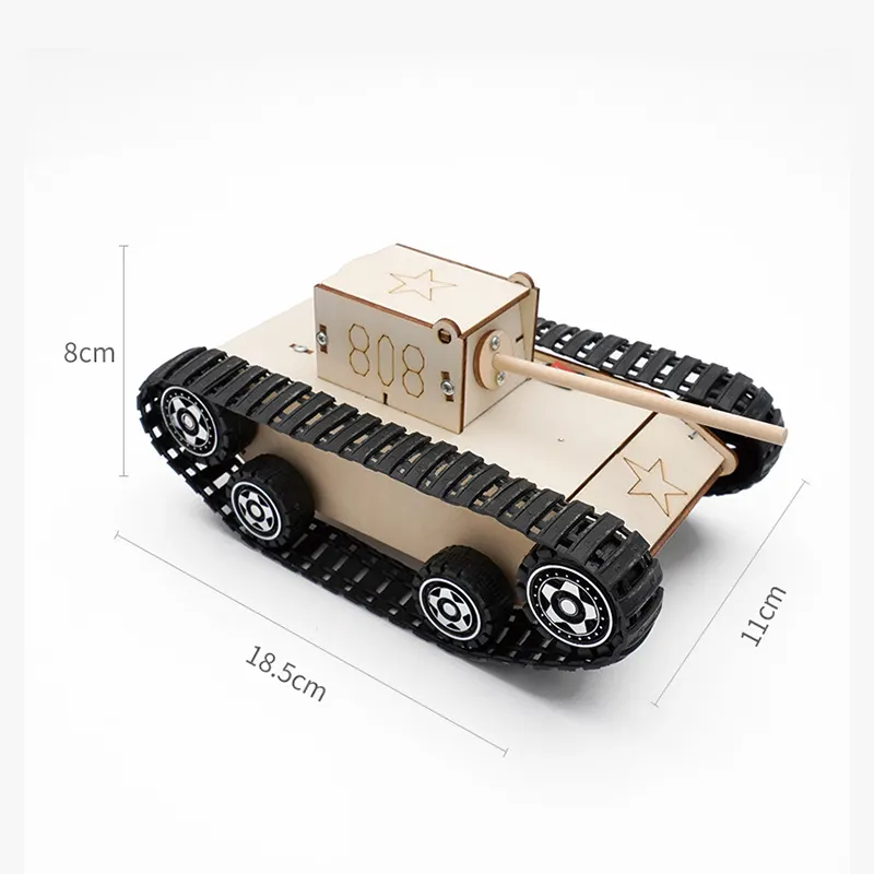 Đồ chơi lắp ghép thông minh mô hình Xe tăng 3D DIY-186