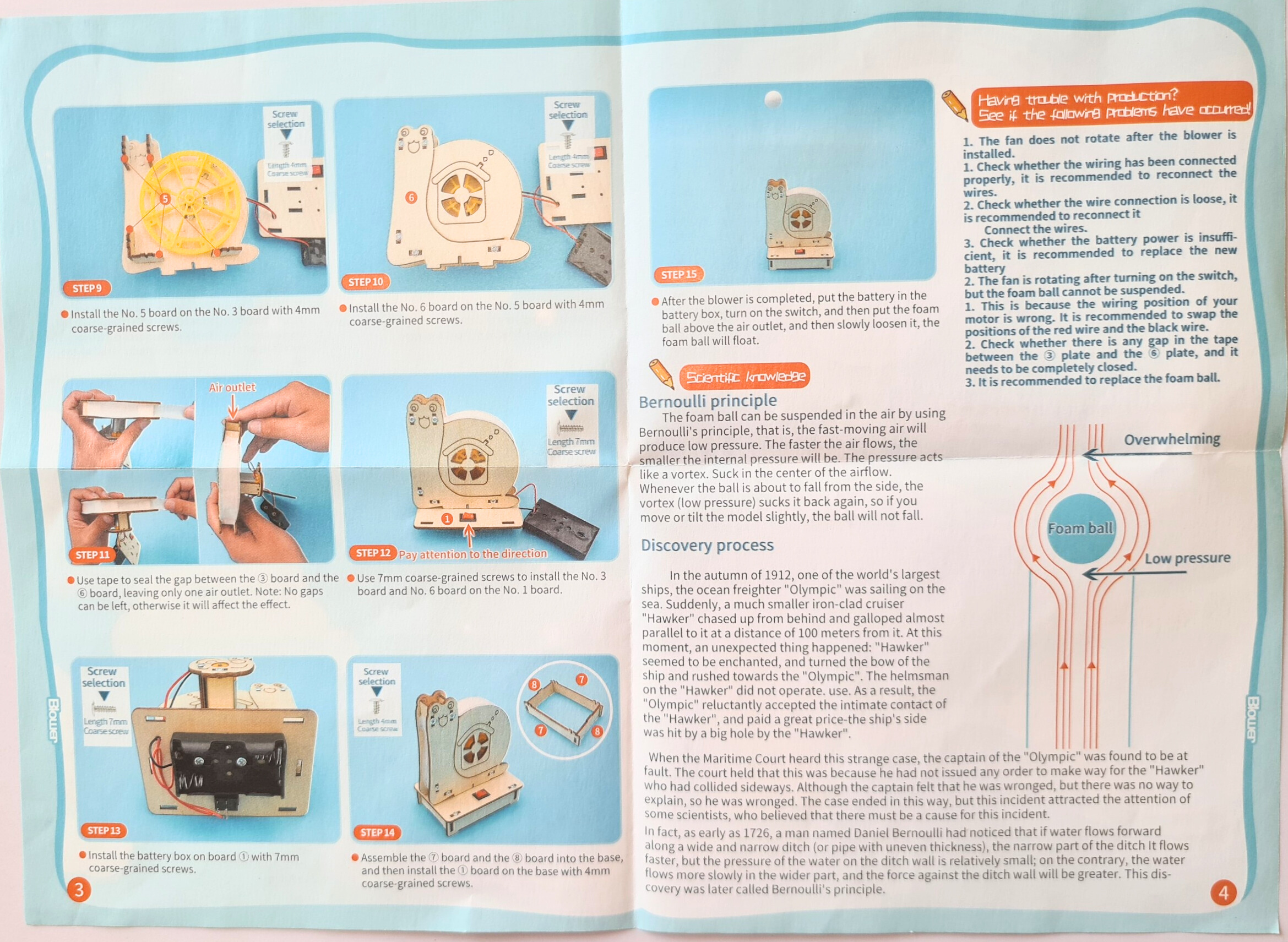 Đồ chơi lắp ghép thông minh bằng gỗ mô hình Chú ốc sên 3D DIY-191