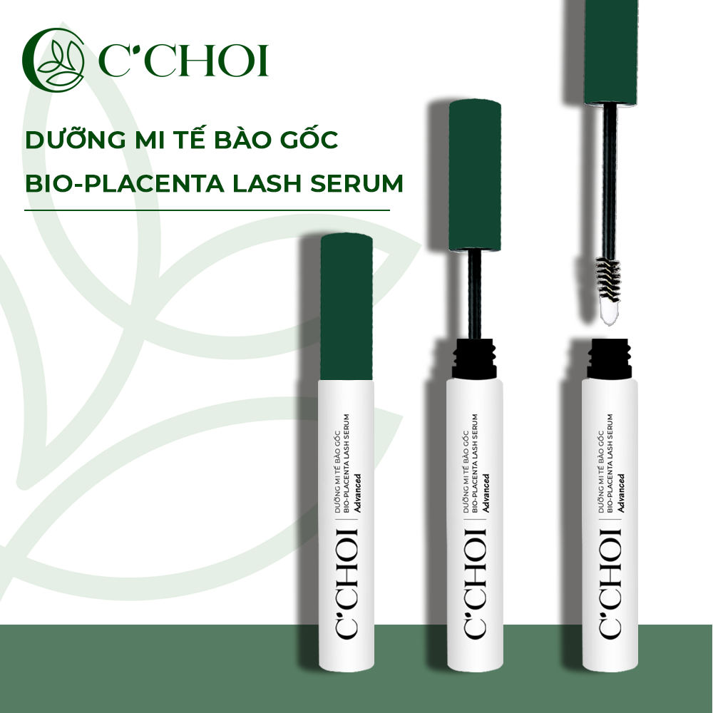 Dưỡng mi dài & dày tế bào gốc C’Choi - Bio Placenta Lash Serum Dưỡng mi dài & dày tế bào gốc C’Choi - Bio Placenta Lash Serum