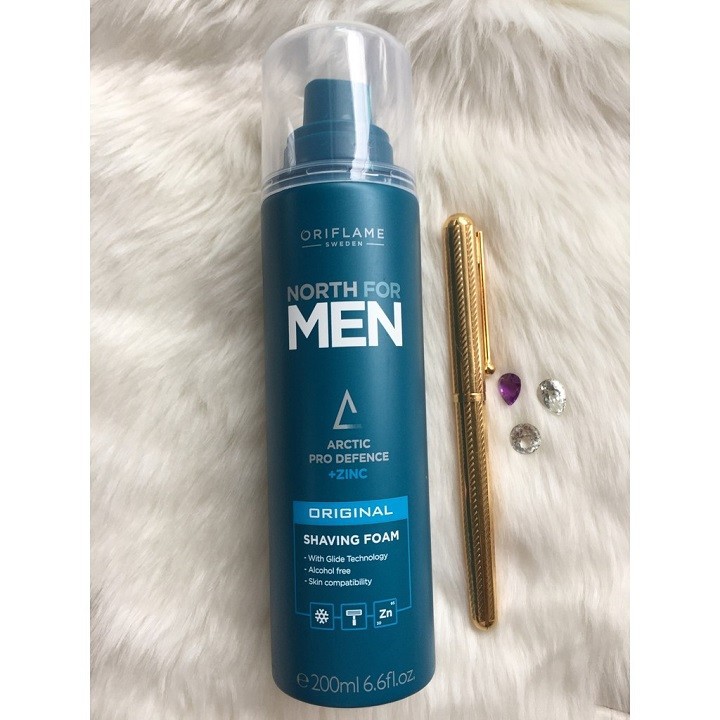 Bọt cạo râu nam Oriflame dưỡng da 32002 Bọt cạo râu nam Oriflame dưỡng da 32002