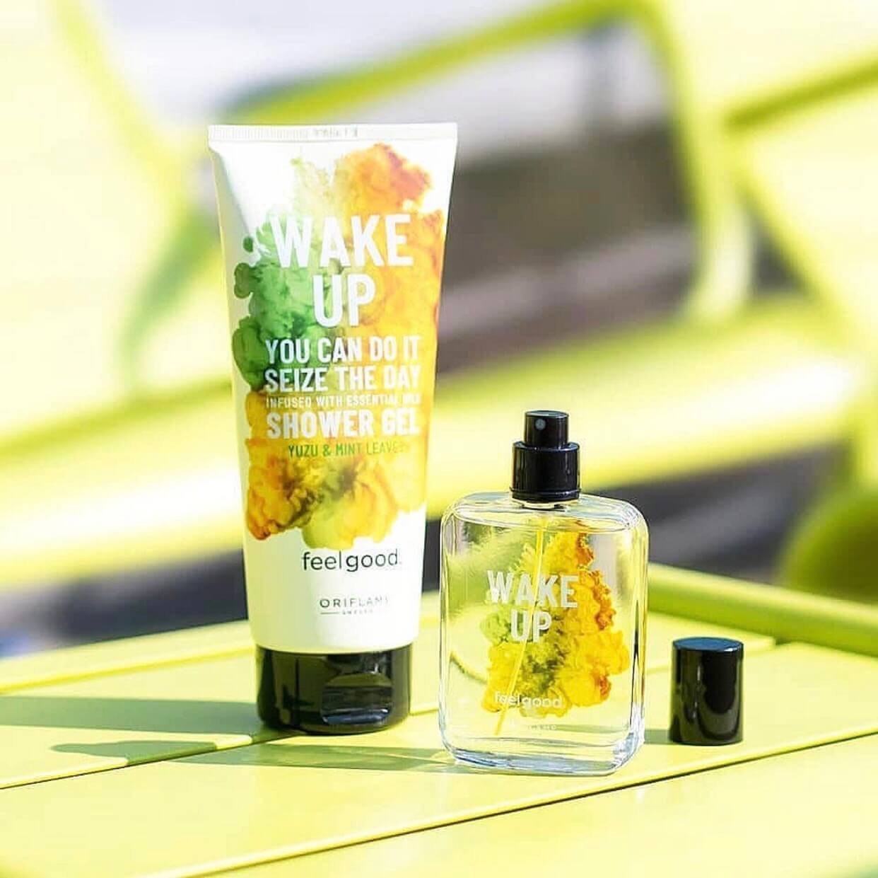 Combo nước hoa nữ và gel tắm Wake up đầy năng lượng và hứng khởi  Combo nước hoa nữ và gel tắm Wake up đầy năng lượng và hứng khởi