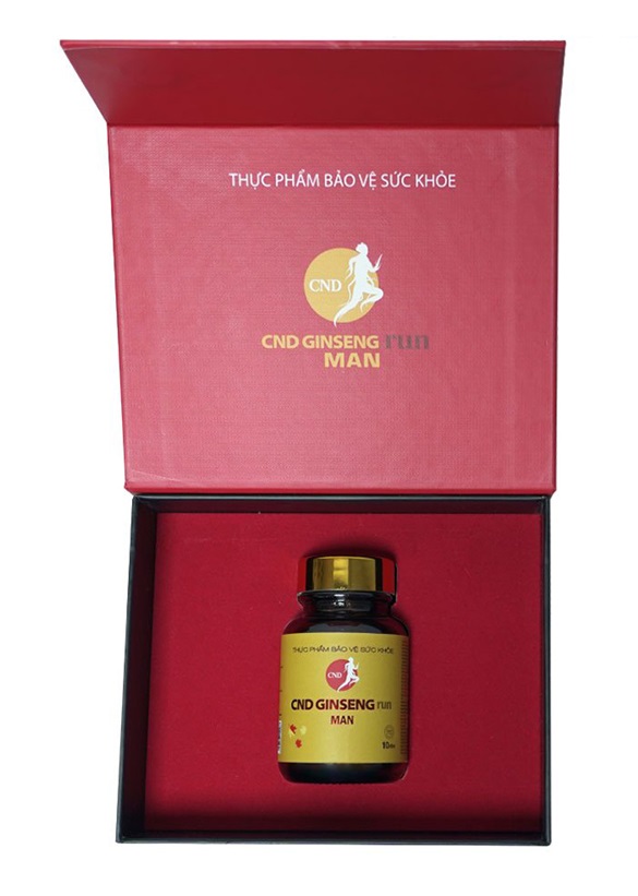 Viên uống nhân sâm tăng cường sinh lý CND GINSENG Run Man thành phần thiên nhiên Viên uống nhân sâm tăng cường sinh lý CND GINSENG Run Man thành phần thiên nhiên