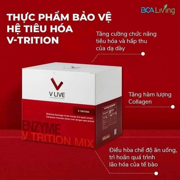 V-Trition thành phần từ thiên nhiên, công nghệ sản xuất hiện đại của Đức V-Trition thành phần từ thiên nhiên, công nghệ sản xuất hiện đại của Đức