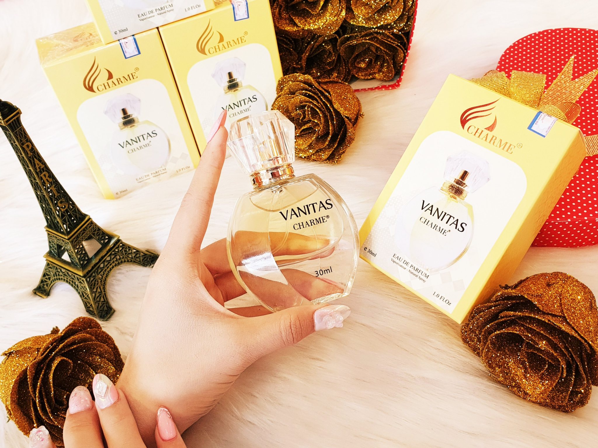 Nước hoa nữ Charme Vatinas hương hoa cỏ và gỗ quyến rũ nồng nàn Nước hoa nữ Charme Vatinas hương hoa cỏ và gỗ quyến rũ nồng nàn