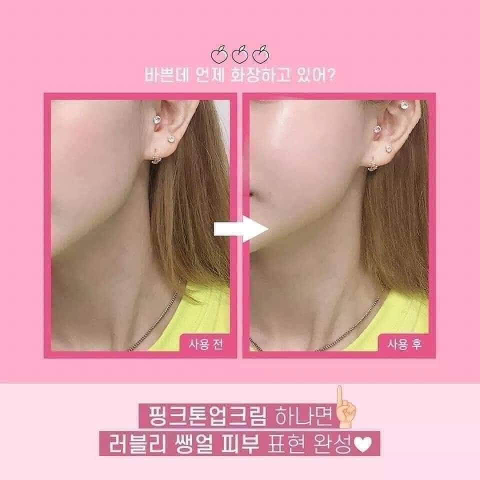 Làn da trắng sáng, nâng tông khi sử dụng CareCalla Shine Pink Làn da trắng sáng, nâng tông khi sử dụng CareCalla Shine Pink