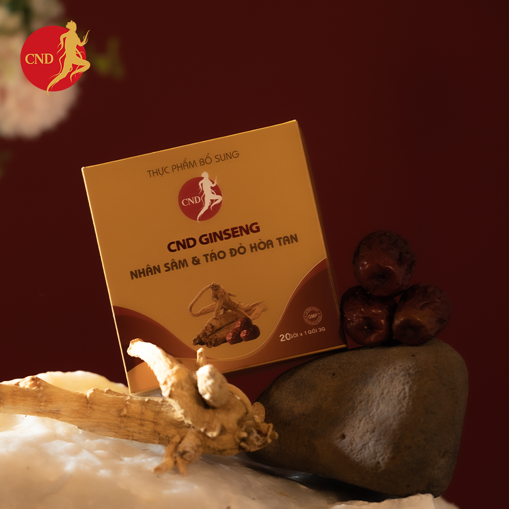 Nhân sâm Canada CND & táo đỏ hòa tan phù hợp sử dụng hàng ngày Nhân sâm Canada CND & táo đỏ hòa tan phù hợp sử dụng hàng ngày