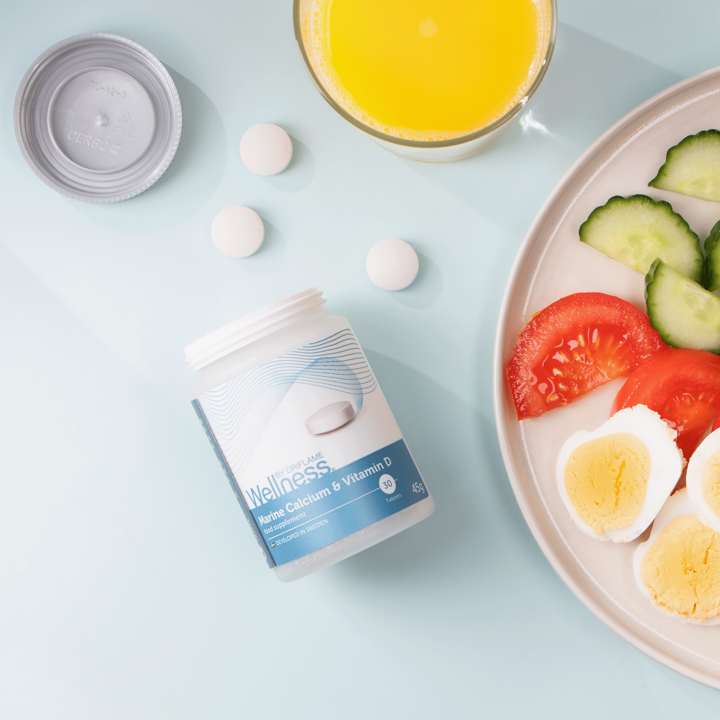 Viên uống canxi Oriflame thành phần từ tảo biển đỏ và vitamin D Viên uống canxi Oriflame thành phần từ tảo biển đỏ và vitamin D