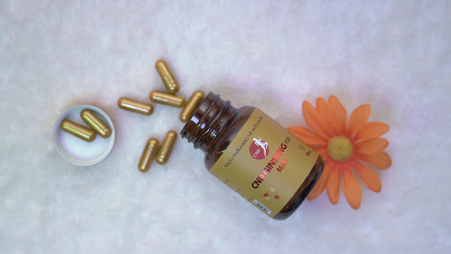 Viên uống nhân sâm tăng cường sinh lý CND GINSENG Run Man thành phân nhân sâm Bắc Mỹ Viên uống nhân sâm tăng cường sinh lý CND GINSENG Run Man thành phân nhân sâm Bắc Mỹ