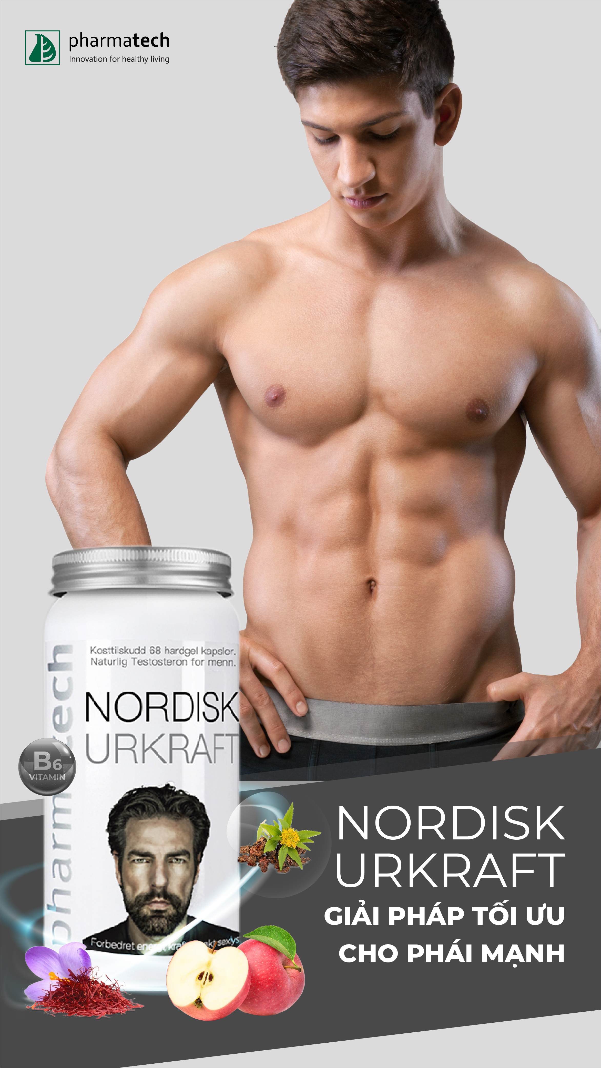 Nordisk Urkraft - sản phẩm dành cho nam giới đạt tiêu chuẩn EU và FDA Mỹ Nordisk Urkraft - sản phẩm dành cho nam giới đạt tiêu chuẩn EU và FDA Mỹ