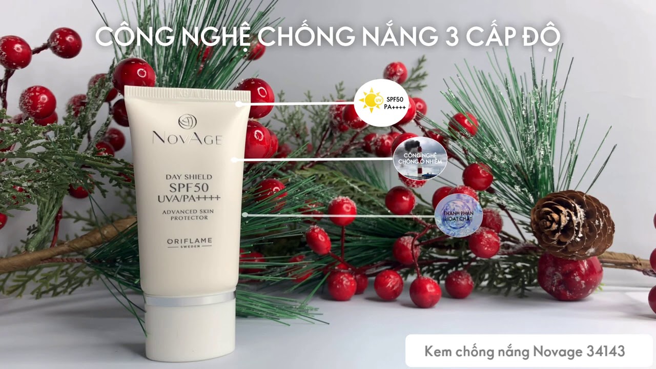 Kem chống nắng Oriflame Novage 34143 SPF50 UVA/PA++++ Kem chống nắng Oriflame Novage 34143 SPF50 UVA/PA++++