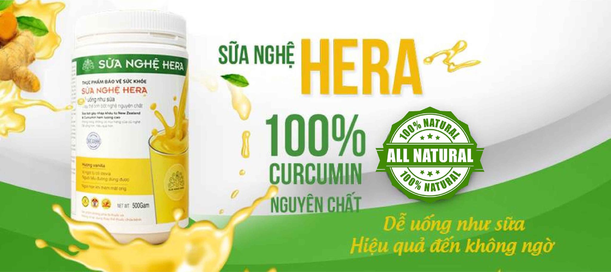 Sữa nghệ Hera