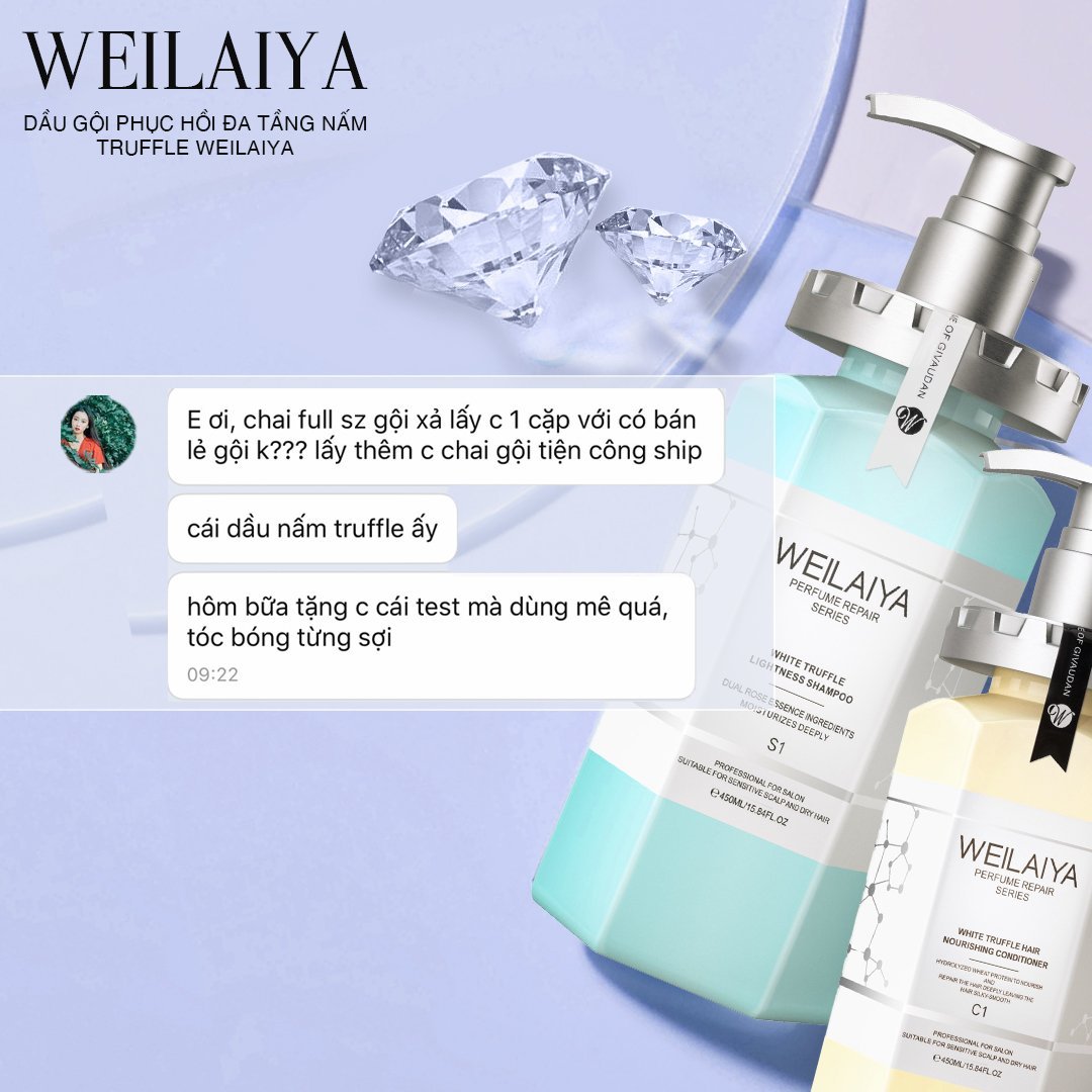 Phản hồi của khách hàng dùng dầu gội phục hồi đa tầng Truffle Phản hồi của khách hàng dùng dầu gội phục hồi đa tầng Truffle