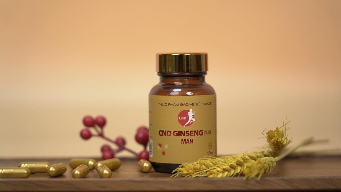 Viên uống nhân sâm tăng cường sinh lý CND GINSENG Run Man dành cho người trên 18 tuổi Viên uống nhân sâm tăng cường sinh lý CND GINSENG Run Man dành cho người trên 18 tuổi