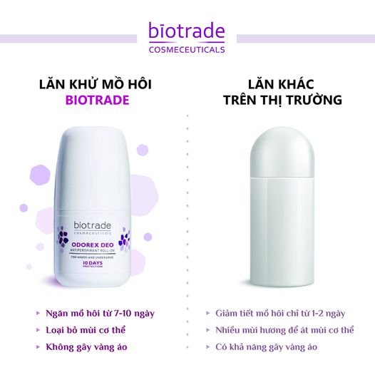 Lăn Khử Mùi Odorex Deo Antiperspirant Roll-on hiệu quả lên đến 10 ngày Lăn Khử Mùi Odorex Deo Antiperspirant Roll-on hiệu quả lên đến 10 ngày