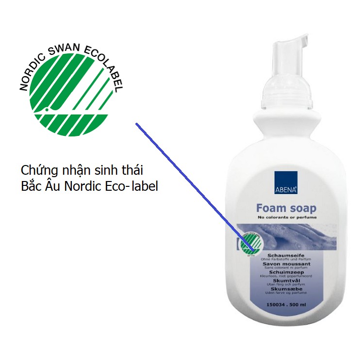 Bọt rửa tay khô diệt khuẩn được nhập khẩu từ Đan Mạch theo tiêu chuẩn nghiêm ngặt từ Chầu Âu Bọt rửa tay khô diệt khuẩn được nhập khẩu từ Đan Mạch theo tiêu chuẩn nghiêm ngặt từ Chầu Âu