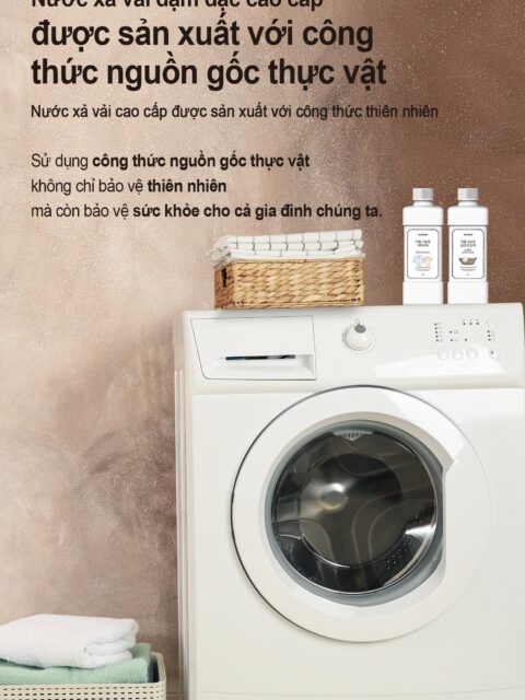 Nước xả vải thiên nhiên đậm đặc Gcoop Hàn Quốc 1000ml an toàn cho da nhạy cảm Nước xả vải thiên nhiên đậm đặc Gcoop Hàn Quốc 1000ml an toàn cho da nhạy cảm