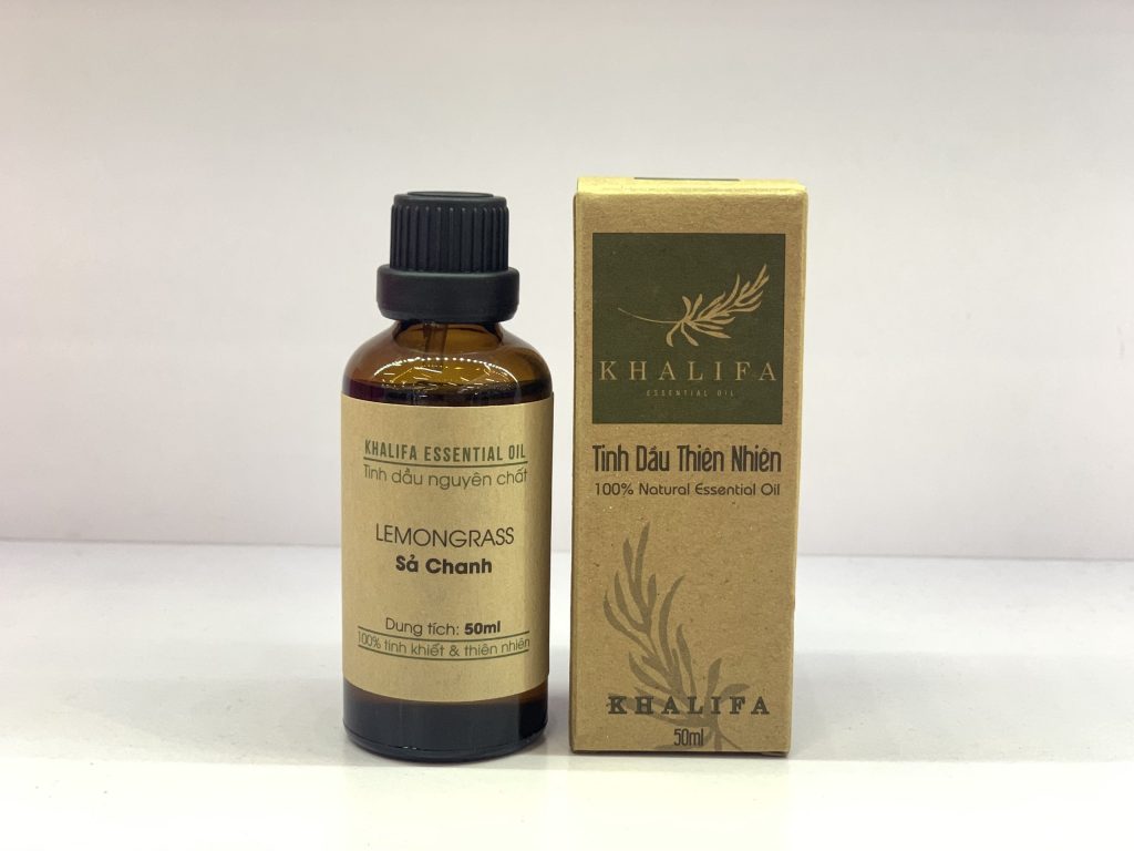 Tinh Dầu Sả Chanh Khalifa 50ml Nguyên Chất Tinh Dầu Sả Chanh Khalifa 50ml Nguyên Chất