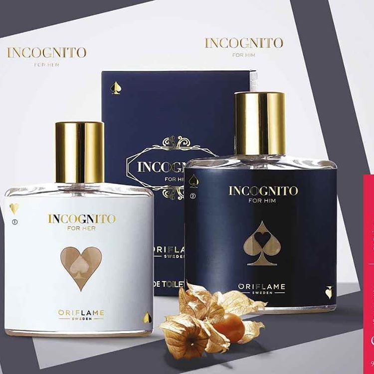 Bộ Incognito Oriflame gồm nước hoa nam và nước hoa nữ cuốn hút Bộ Incognito Oriflame gồm nước hoa nam và nước hoa nữ cuốn hút