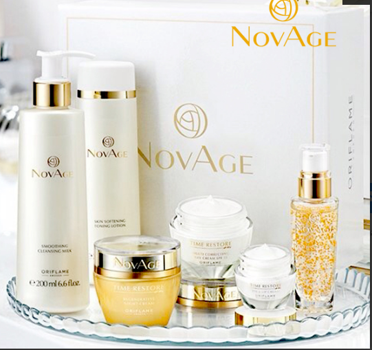 Bộ dưỡng da Oriflame phục hồi làn da trung niên 28972 Novage Bộ dưỡng da Oriflame phục hồi làn da trung niên 28972 Novage