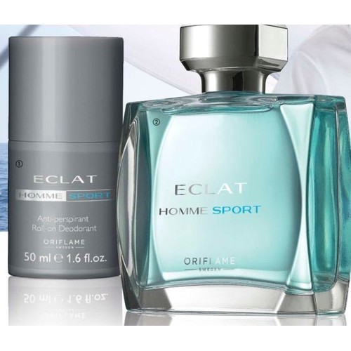 Bộ nước hoa nam và lăn khử mùi Eclat Homme Sport từ Oriflame Thụy Điển Bộ nước hoa nam và lăn khử mùi Eclat Homme Sport từ Oriflame Thụy Điển