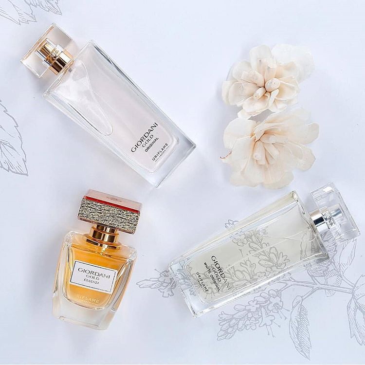 Các sản phẩm nước hoa nữ thuộc dòng Giordani Gold của Oriflame Các sản phẩm nước hoa nữ thuộc dòng Giordani Gold của Oriflame