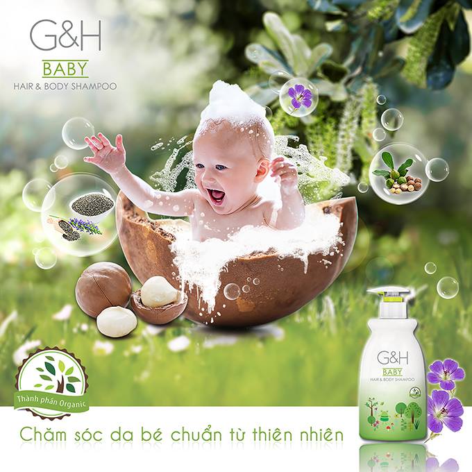 Chăm sóc da bé chuẩn từ thiên nhiên Chăm sóc da bé chuẩn từ thiên nhiên