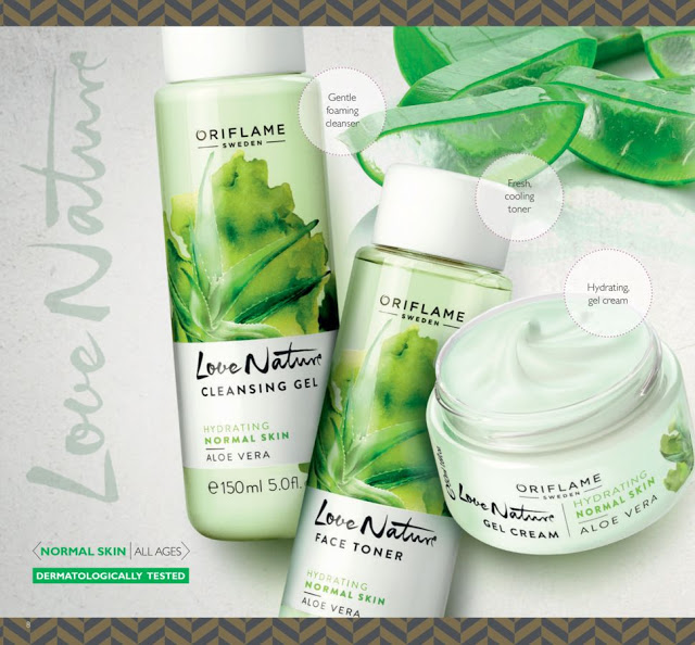 Combo làm sạch và dưỡng da nha đam Oriflame cho da thường và da hỗn hợp Combo làm sạch và dưỡng da nha đam Oriflame cho da thường và da hỗn hợp