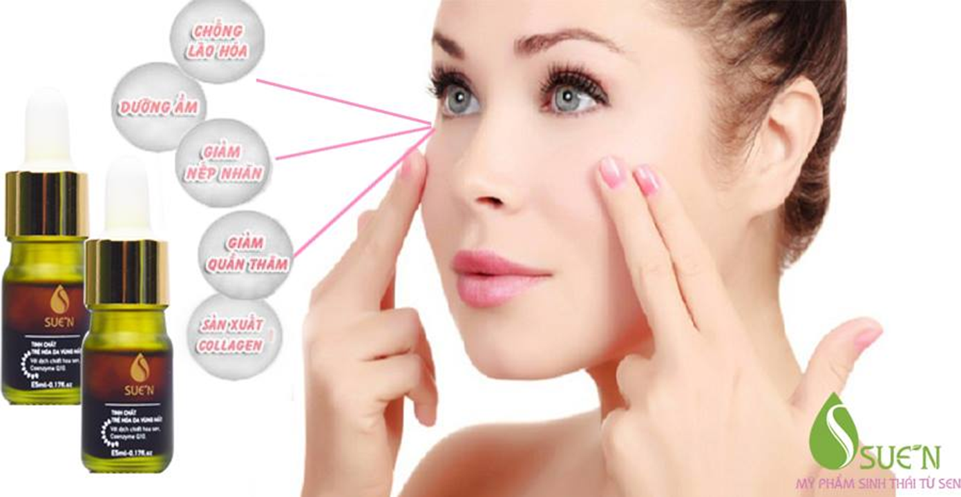 Công dụng của serum dưỡng mắt Suen Công dụng của serum dưỡng mắt Suen