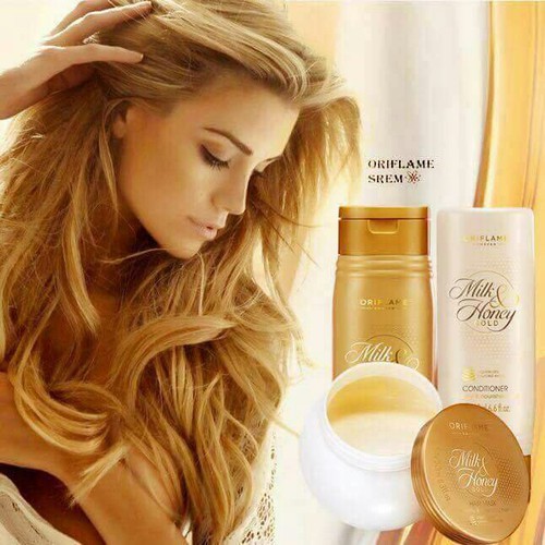 Dòng sản phẩm từ sữa và mật ong thiên nhiên dành cho tóc của Oriflame Dòng sản phẩm từ sữa và mật ong thiên nhiên dành cho tóc của Oriflame