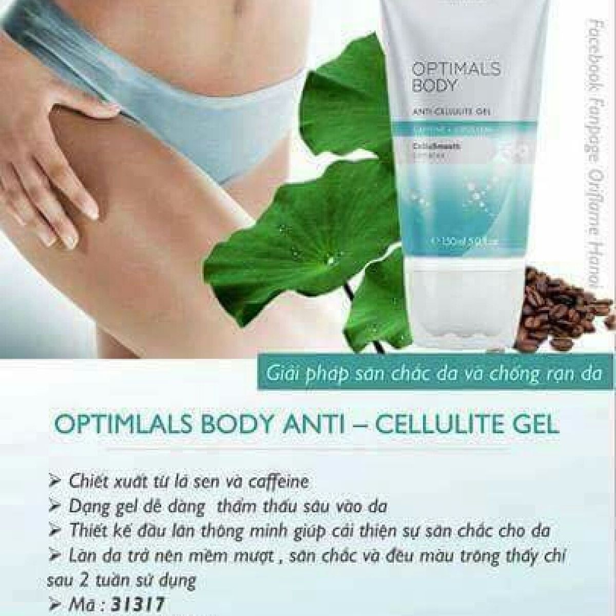 Dưỡng thể Oriflame 31317 giúp làn da bạn săn chắc, mịn màng và đều màu Dưỡng thể Oriflame 31317 giúp làn da bạn săn chắc, mịn màng và đều màu