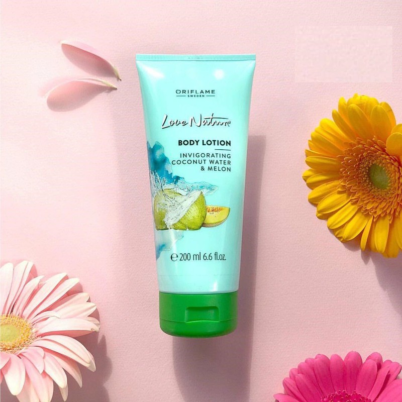 Dưỡng thể Oriflame 34090 từ nước dừa và dưa lưới Love Nature Dưỡng thể Oriflame 34090 từ nước dừa và dưa lưới Love Nature