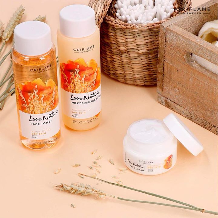 Kem dưỡng ẩm lúa mạch dành cho da khô thuộc dòng tự nhiên Nature Love Kem dưỡng ẩm lúa mạch dành cho da khô thuộc dòng tự nhiên Nature Love