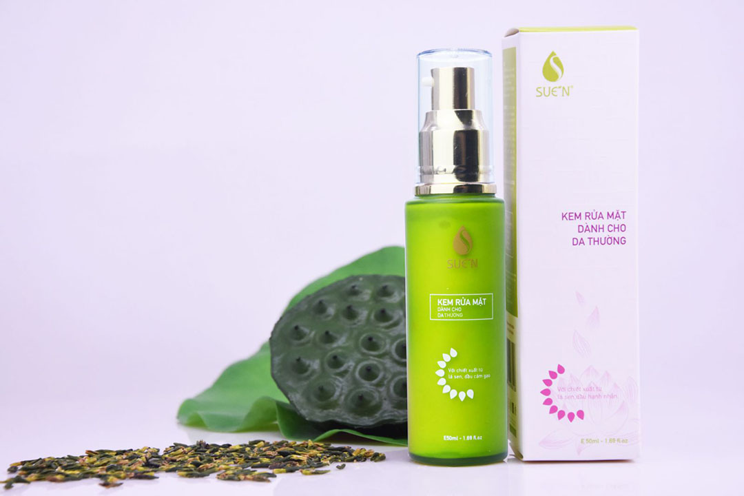 Kem rửa mặt dành cho da thường Suen từ thiên nhiên Kem rửa mặt dành cho da thường Suen từ thiên nhiên