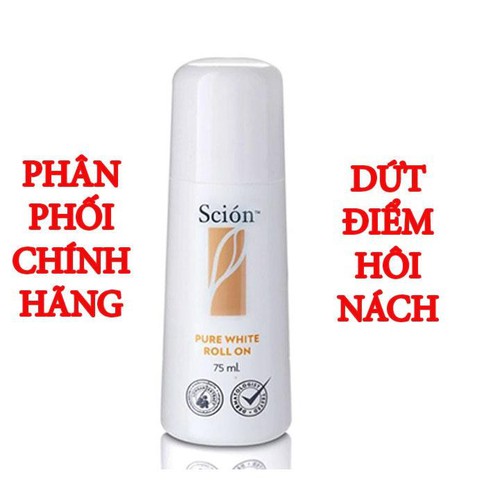 Pure White Roll on Nuskin – đặc trị hôi nách, hôi chân & trắng da vùng dưới cánh tay Lăn khử mùi Scion Pure White Roll on Nuskin – đặc trị hôi nách, hôi chân & trắng da vùng dưới cánh tay
