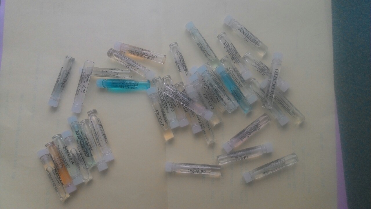 Nước hoa mini 1ml Oriflame chính hãng Nước hoa mini 1ml Oriflame chính hãng