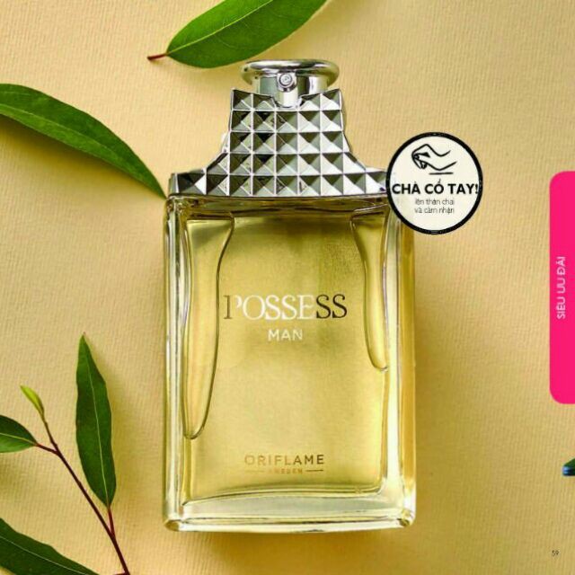 Nước hoa nam Possess Man - Oriflame cho người đàn ông nam tính, mạnh mẽ Nước hoa nam Possess Man - Oriflame cho người đàn ông nam tính, mạnh mẽ