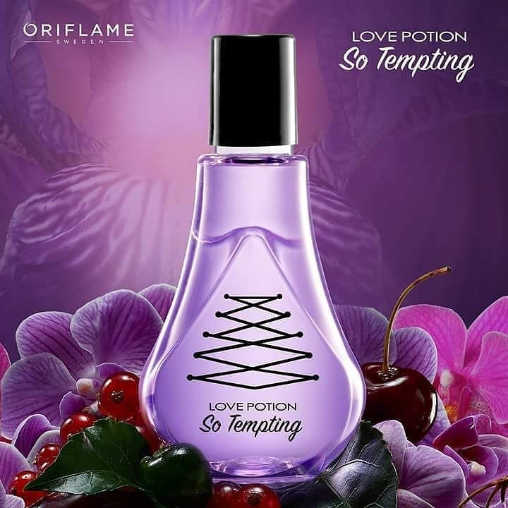 Nước hoa nữ Oriflame 33958 Love Potion So Tempting chìm đắm trong sức hút thoát ra từ hương thơm Nước hoa nữ Oriflame 33958 Love Potion So Tempting chìm đắm trong sức hút thoát ra từ hương thơm