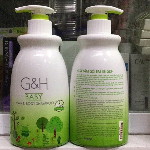 Sữa tắm gội trẻ em G&H 400ml từ Mỹ Sữa tắm gội trẻ em G&H 400ml từ Mỹ
