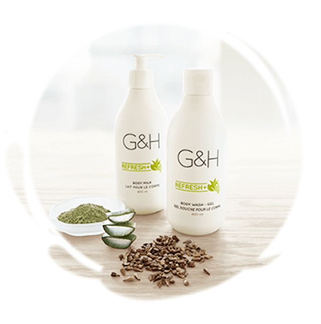 Bộ đôi sản phẩm dưỡng thể và sữa tắm G&H Refresh Amway chăm sóc da tươi mới, mịn màng hiệu quả Bộ đôi sản phẩm dưỡng thể và sữa tắm G&H Refresh Amway chăm sóc da tươi mới, mịn màng hiệu quả
