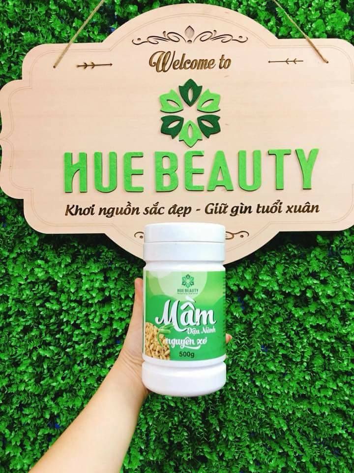 Mầm đậu nành nguyên xơ Huệ Beauty dạng hộp Mầm đậu nành nguyên xơ Huệ Beauty dạng hộp