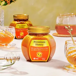 Mật Ong Đông Trùng Hạ Thảo Curcumin Nano Hỗ Trợ Dạ Dày 500g