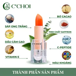 Son Dưỡng Saffron Có Màu C'Choi 3.7G