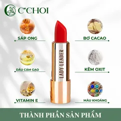Son Sáp Thiên Nhiên Dưỡng Môi, Chống Nắng C'Choi FDA