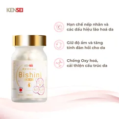 Viên Uống Bishin Tripeptide Collagen Sáng Da, Chống Nhăn Nhật Bản 60 Viên