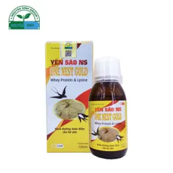 Yến sào NS One Nest Gold cho bé biếng ăn, tăng đề kháng 120ml