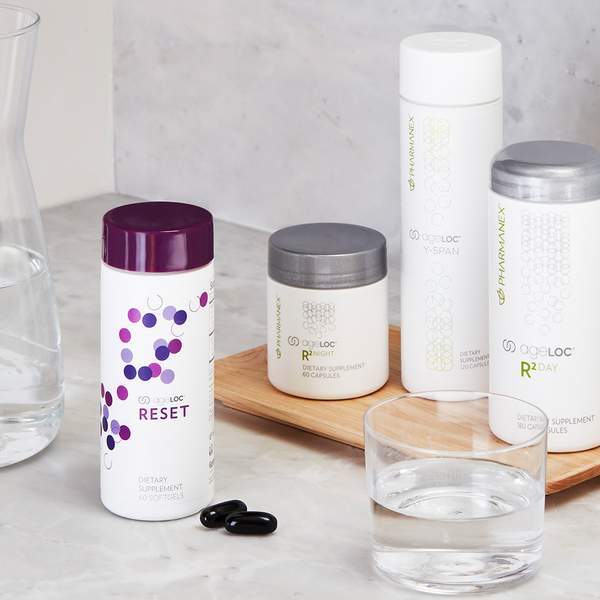 Thực Phẩm Bảo Vệ Sức Khỏe Chống Lão Hóa, Tăng Cường Sức Khỏe Ageloc Reset Nuskin Mỹ 60 Viên